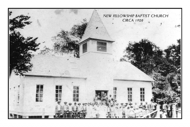 New Fellowship Baptist Church, circa 1920