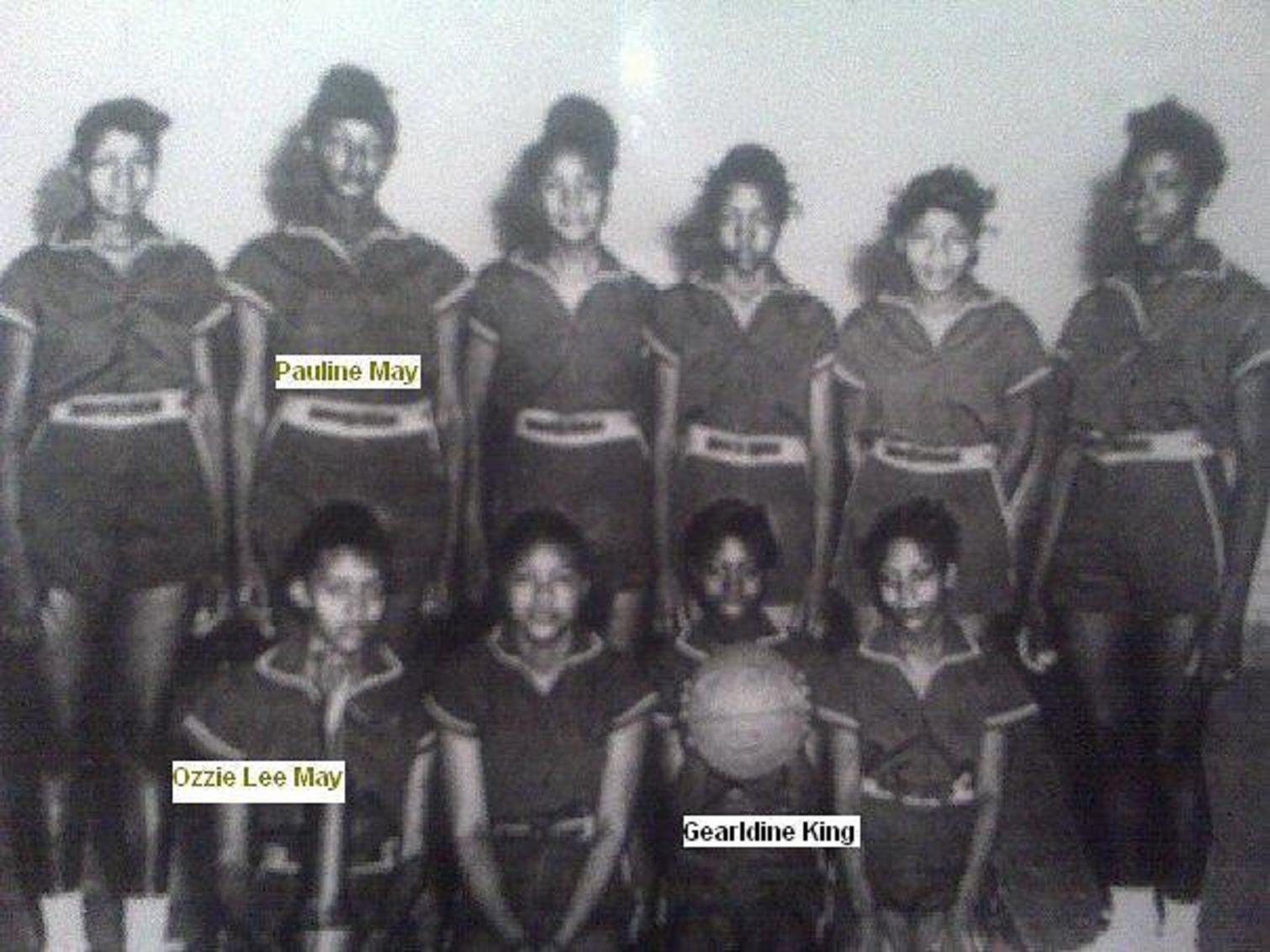 Esther Toombs High School Ladies Basketball Team