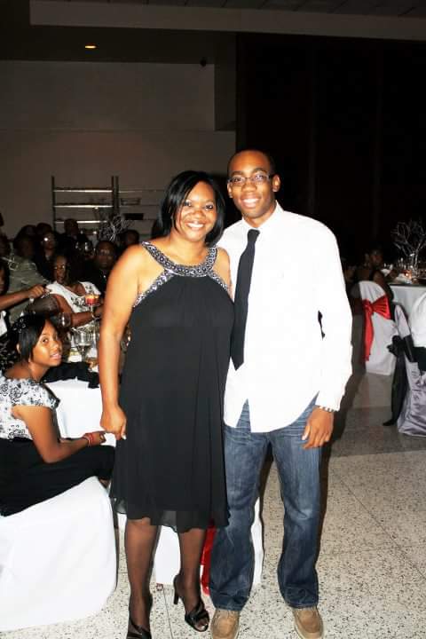 Tina May & (son) Coree James Sherard - Sam May Branch